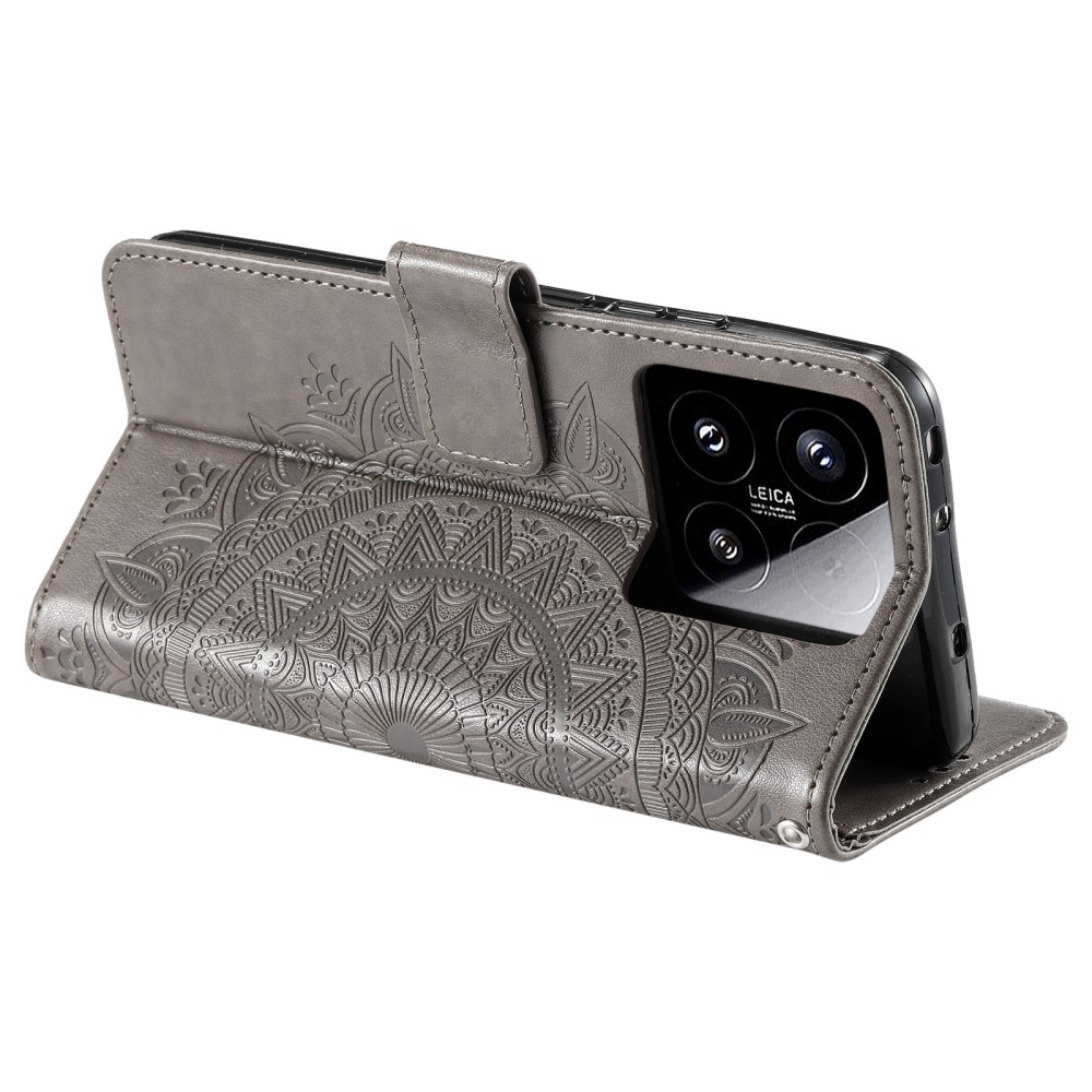 Mandala könyv tok Xiaomi 15 - szürke