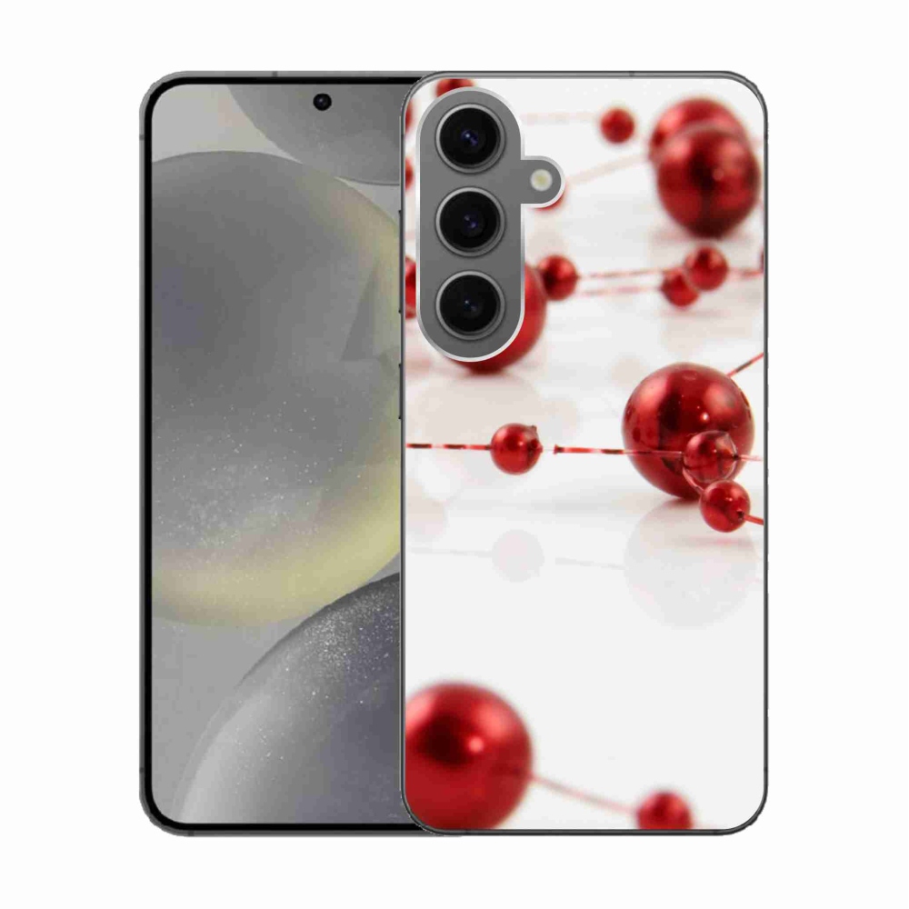 Gél borítás mmCase Samsung Galaxy S24 készülékhez - karácsonyi lánc