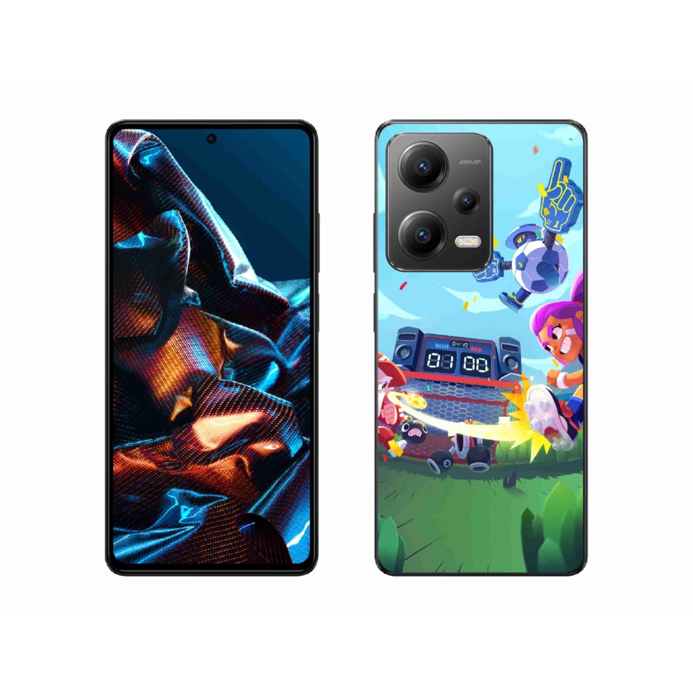 Gél borítás mmCase a Xiaomi Redmi Note 12 Pro 5G-hez - verekedés csillagok 1