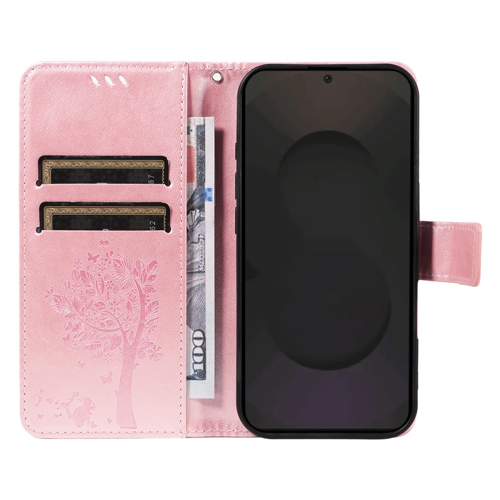 Fák könyve tok Samsung Galaxy S25 FE - rózsaarany