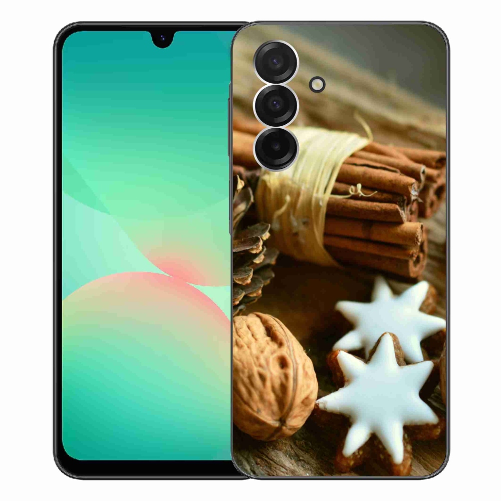 Gél borítás mmCase Samsung Galaxy A26 5G - fahéj és mézeskalács - Samsung Galaxy A26 5G - fahéj és mézeskalács