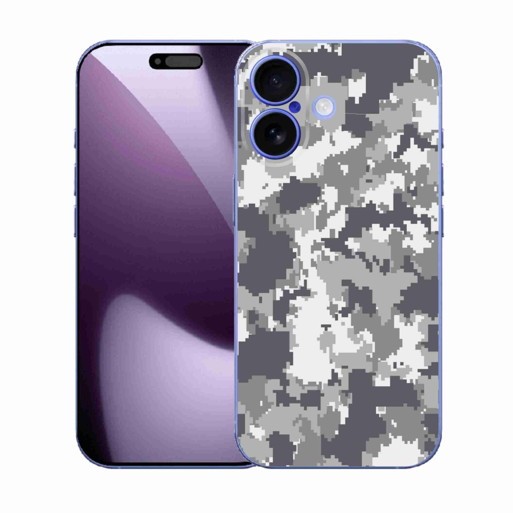 Zselés borítás mmCase iPhone 17 készülékhez - terepszínű minta 2