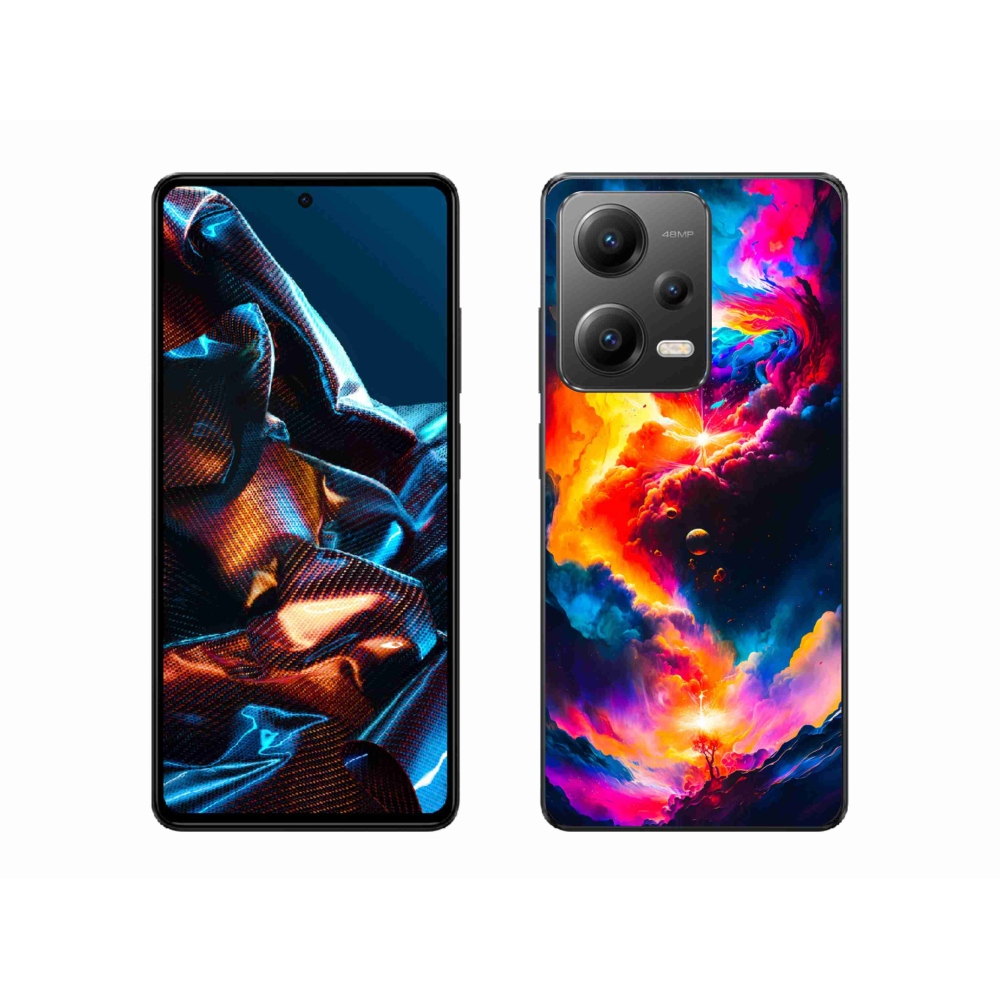 Gél borítás mmCase a Xiaomi Redmi Note 12 Pro 5G számára - absztrakt motívum