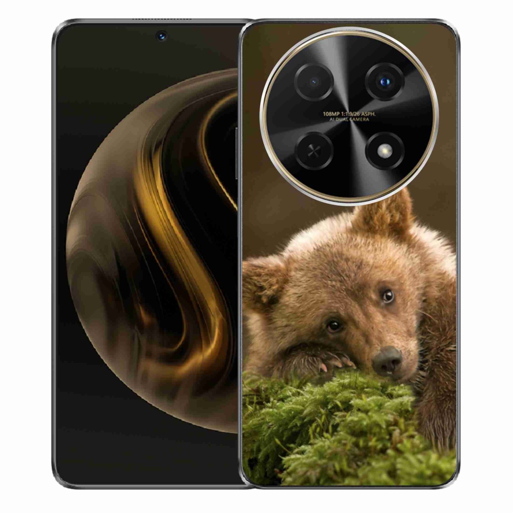 Gél borítás mmCase a Huawei Nova 12i számára - medve