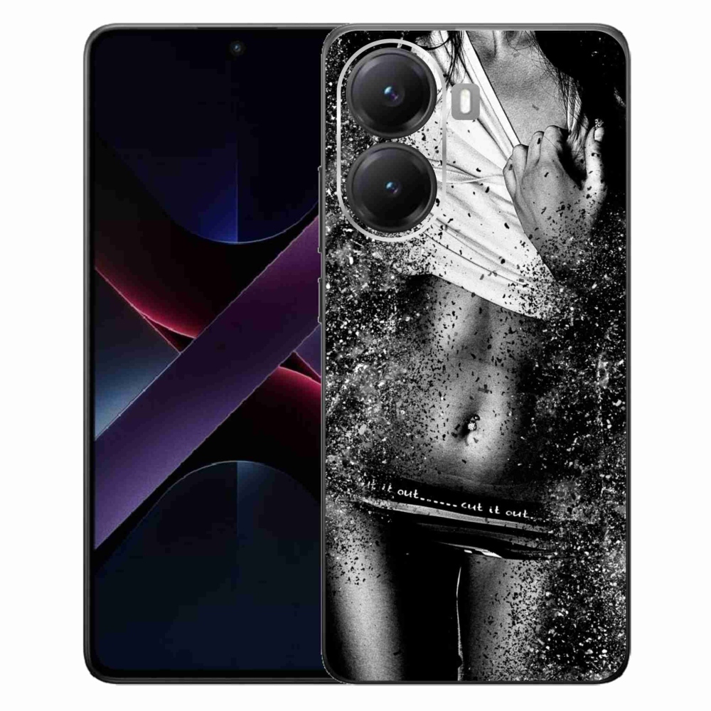 Gél borítás mmCase a Xiaomi Poco X7 Pro 5G számára - szexi nő 1