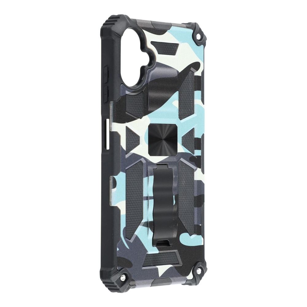 Camouflage tartós borító Samsung Galaxy A07 4G készülékhez - világoskék