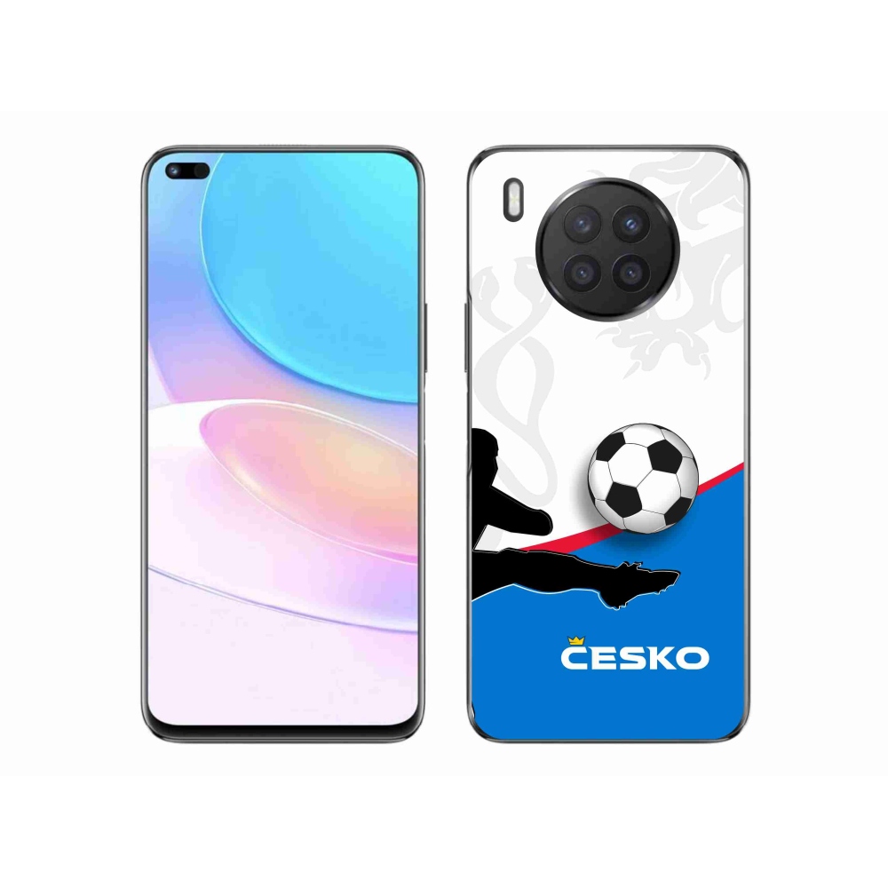 Gél borítás mmCase a Huawei Nova 8i - futball Csehország 3