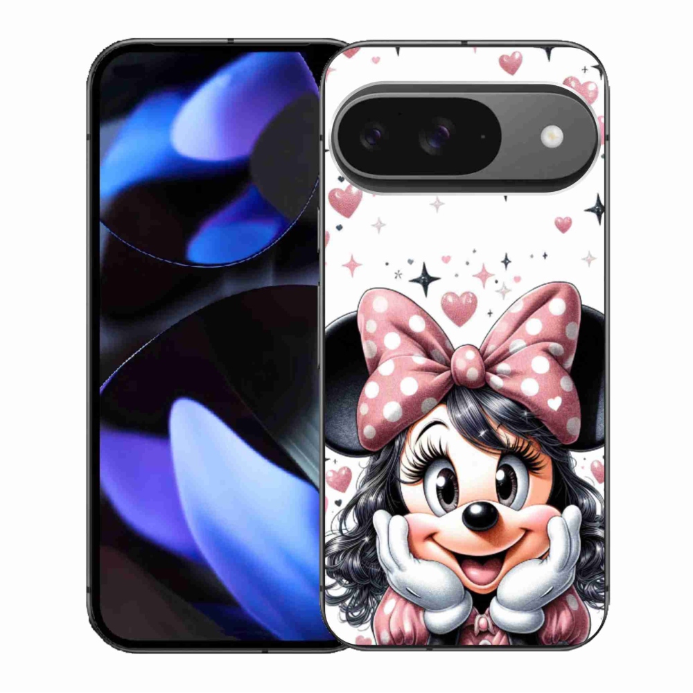 Zselés borítás mmCase a Google Pixel 9/9 Pro készülékhez - minnie