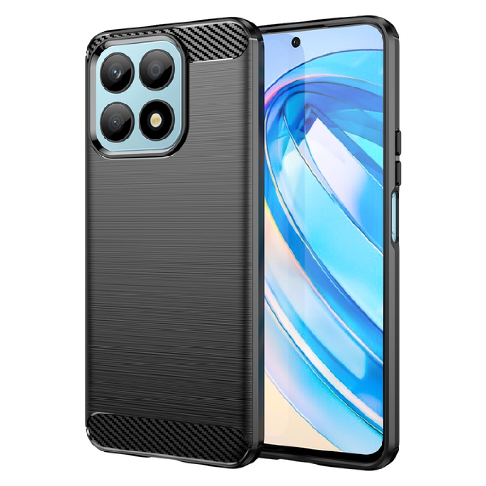 Szénálló zselés tok a Honor X8a készülékhez - fekete