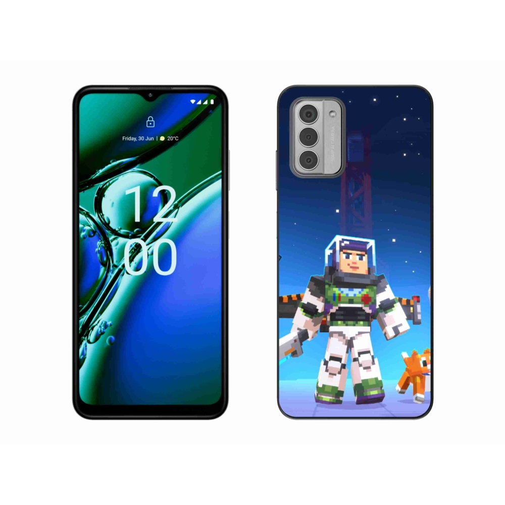 Zselés borítás mmCase a Nokia G42 készülékhez - minecraft 2