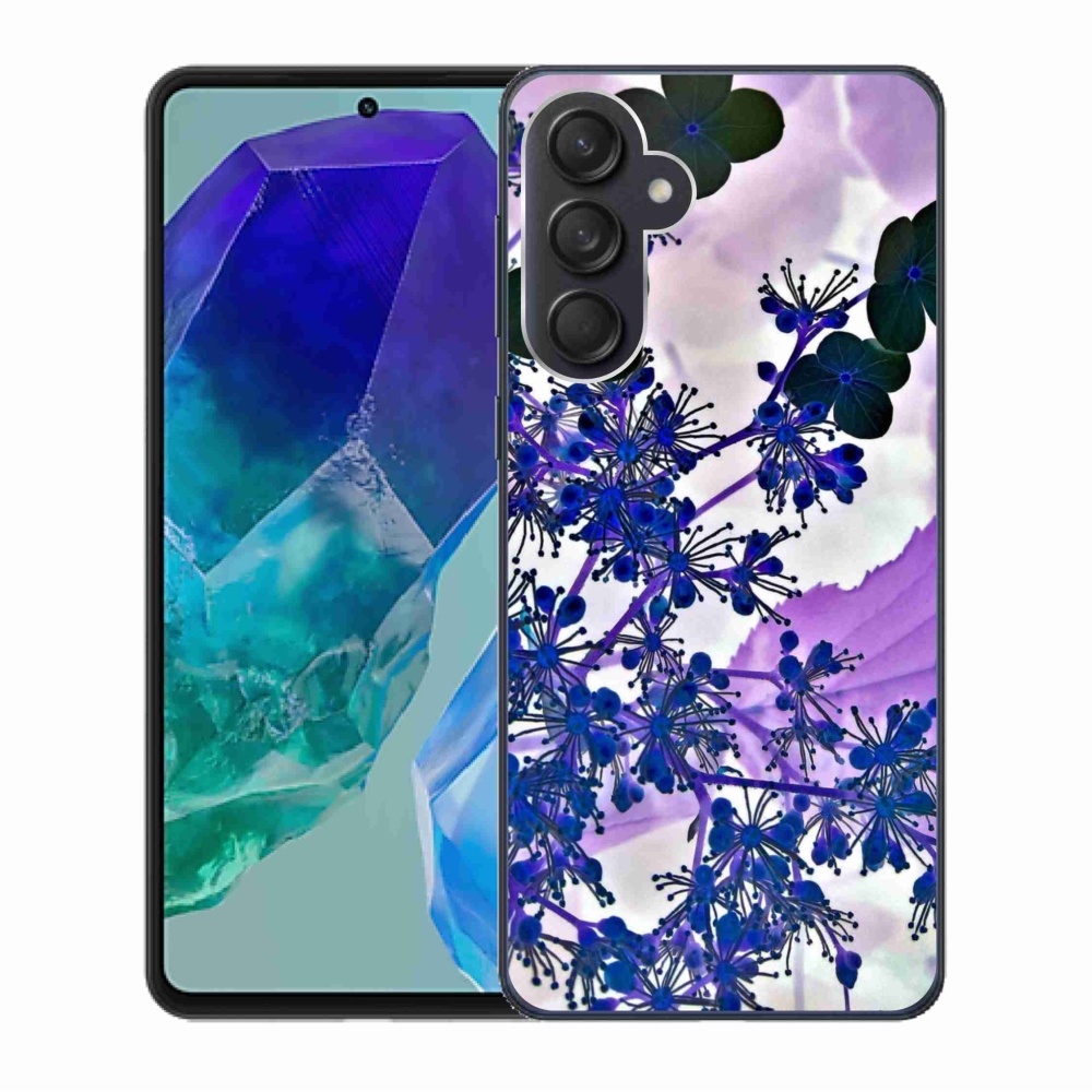 Zselés borítás mmCase Samsung Galaxy M55 5G - hortenzia virág