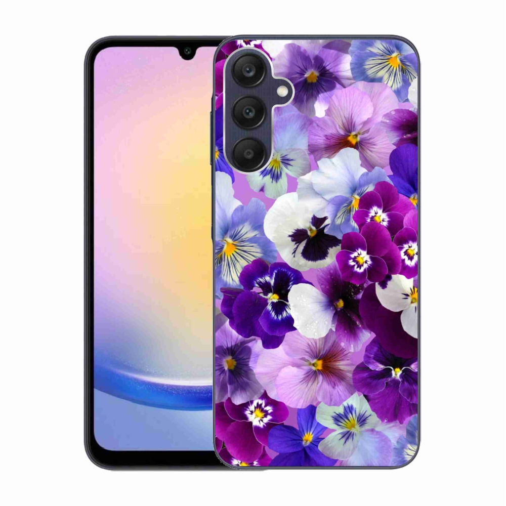 Gél borító mmCase Samsung Galaxy A25 5G - virágok 9