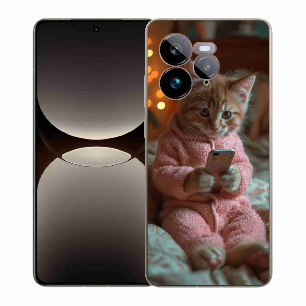 Gél borítás mmCase a Realme GT 7 Pro 5G-hez - baba a mobillal