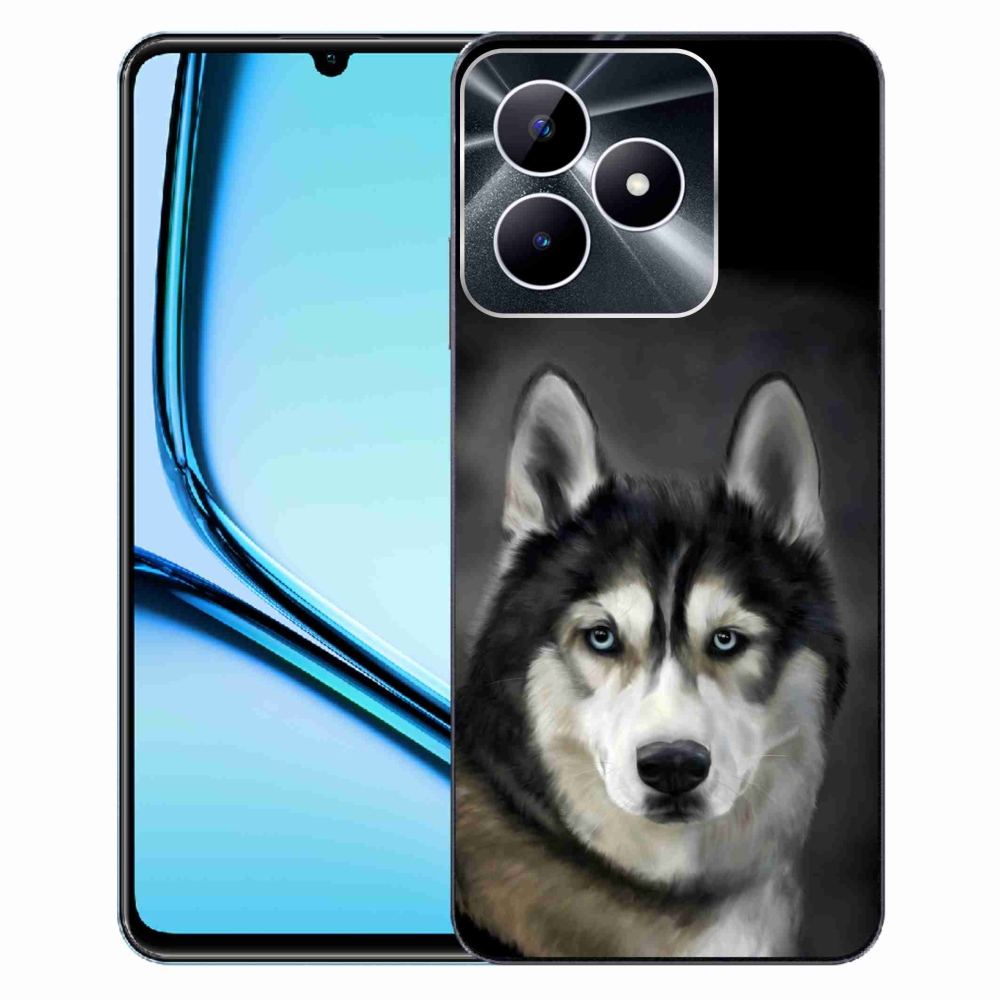 Gél tok mmCase a Realme Note 50 készülékhez - husky