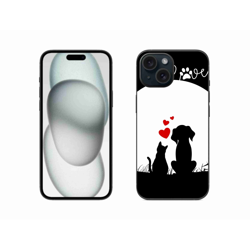 Gél tok mmCase iPhone 15 készülékhez - állatszerelem