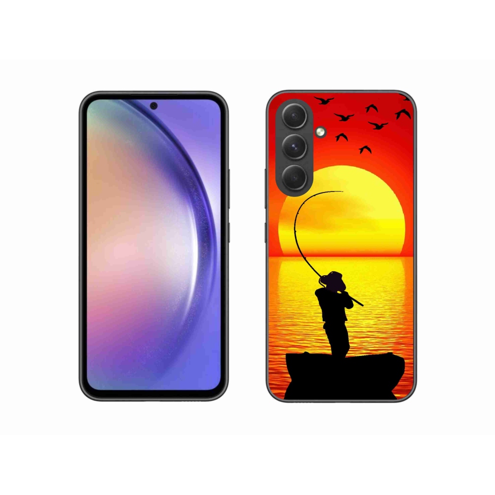 Zselés borítás mmCase Samsung Galaxy A54 5G - halászat