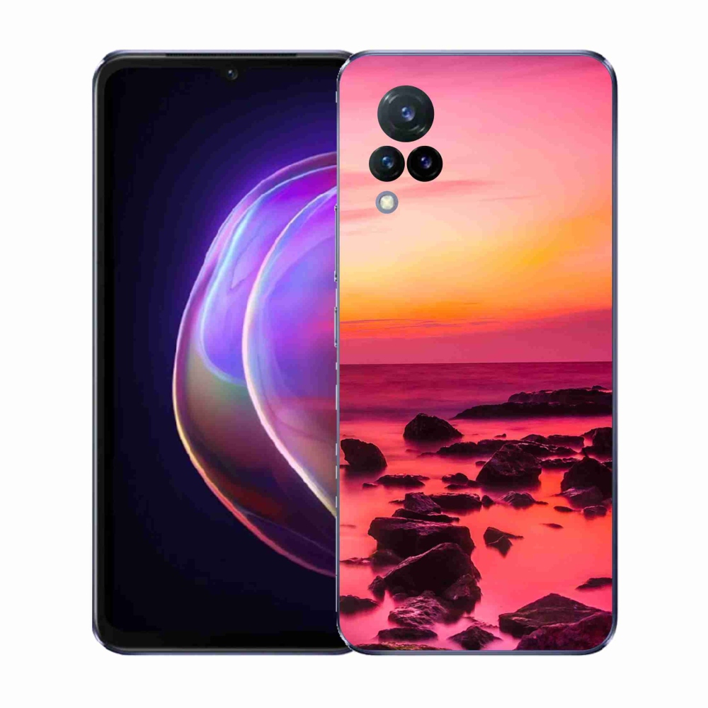 Gél borító mmCase a Vivo V21 4G/5G készülékhez - tenger és ragyogás