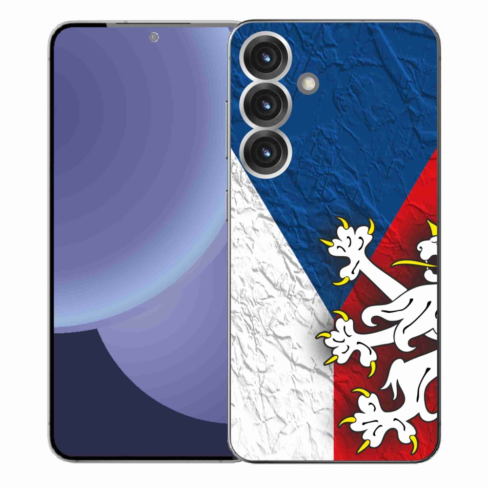 Zselés borítás mmCase Samsung Galaxy S25+ - cseh zászló 1