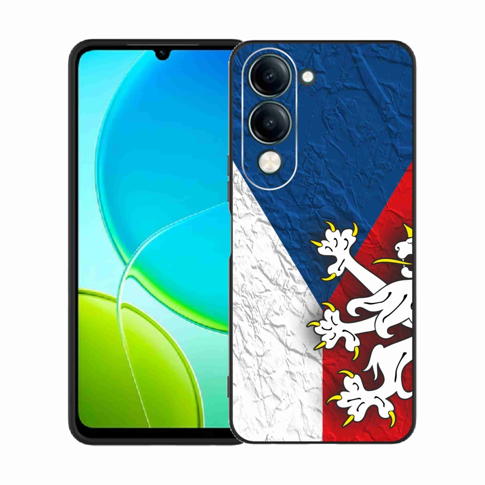 Gél borítás mmCase a Vivo Y29s 5G - cseh zászló 1