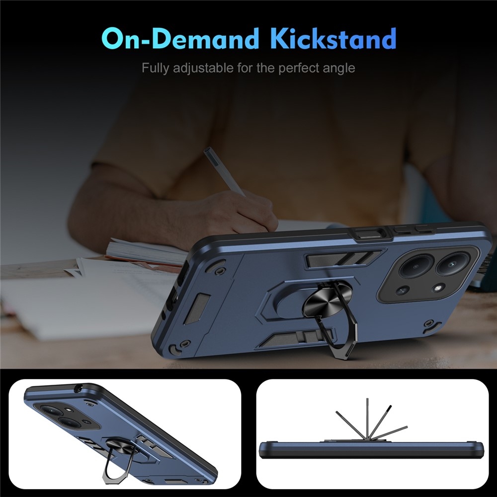 Defend tartós borító Xiaomi Redmi 15C 4G (171mm)/Poco C85 4G (171mm) - kék