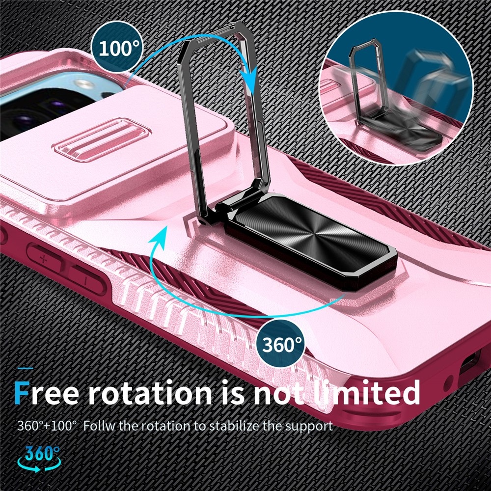 Tartós fedél a Google Pixel 10 Pro/9 Pro/9 Pixel 10 Pro/9-hez - rózsaszín/lila