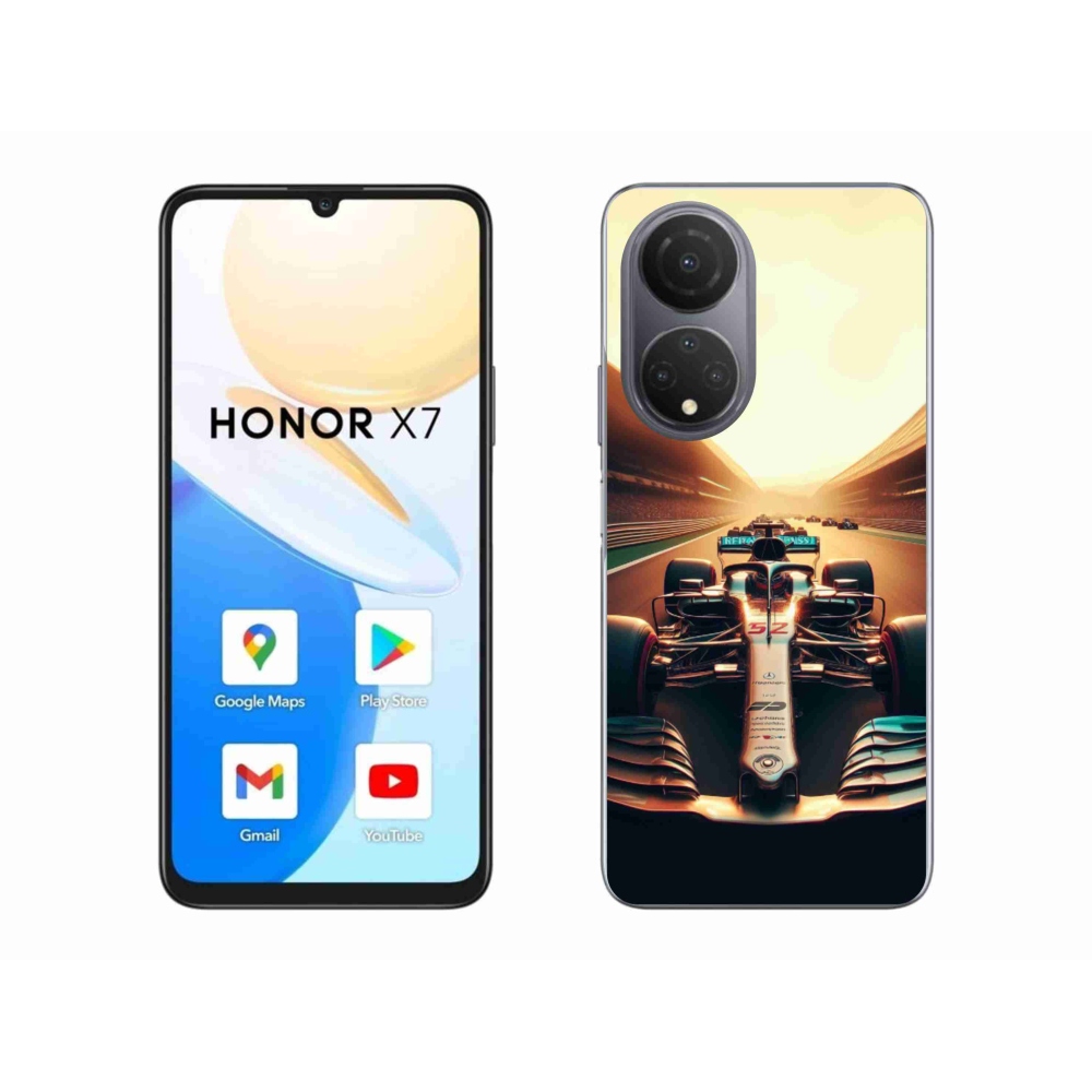 Zselés borítás mmCase a Honor X7-hez - formula 1