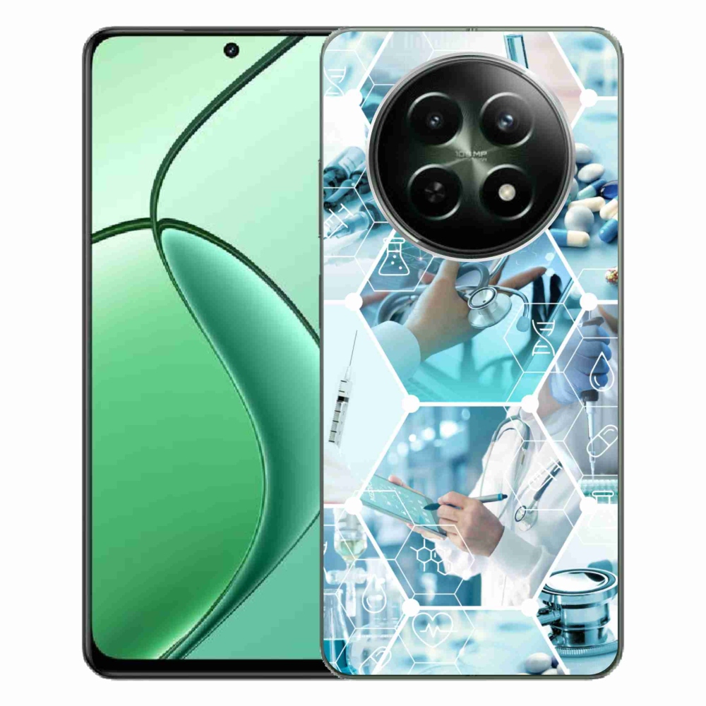 Gél borítás mmCase a Realme 12 5G/12x 5G számára - egészség