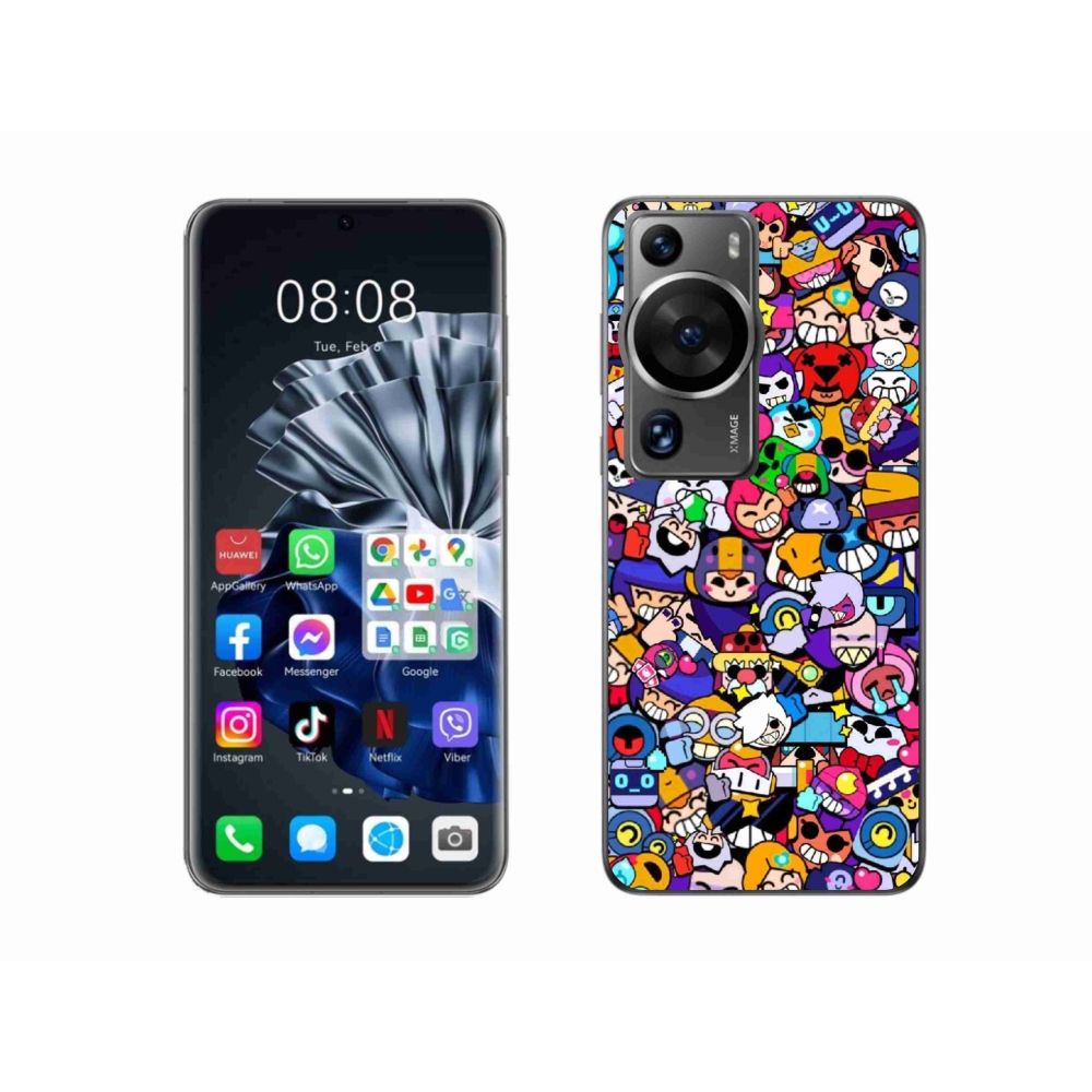 Gél borítás mmCase a Huawei P60 Pro készülékhez - brawl stars 2