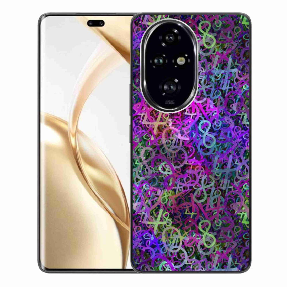 Zselés borítás mmCase a Honor 200 Pro 5G számára - absztrakt motívum 25