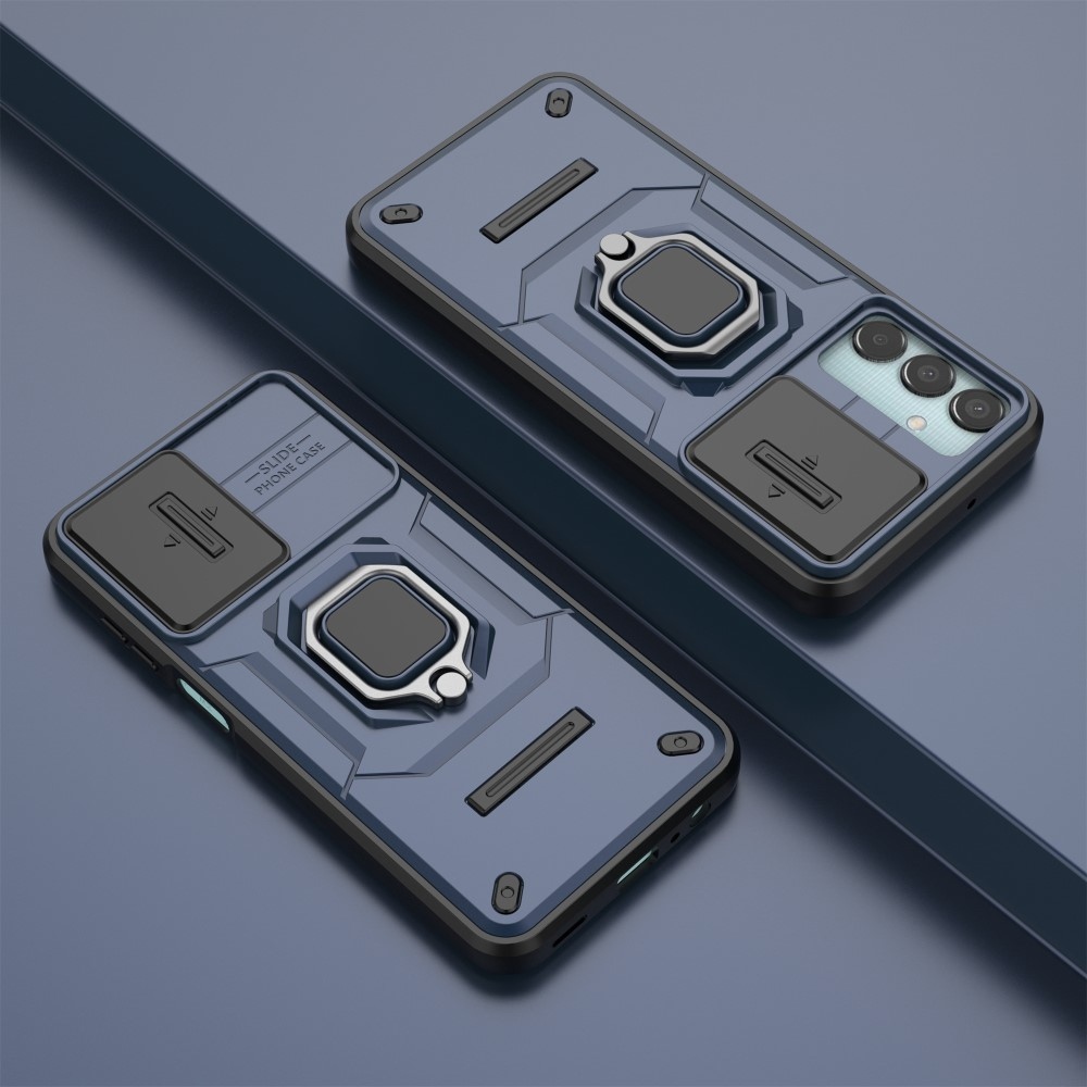 Lencseálló hibrid borítás Samsung Galaxy M15 5G készülékhez - kék