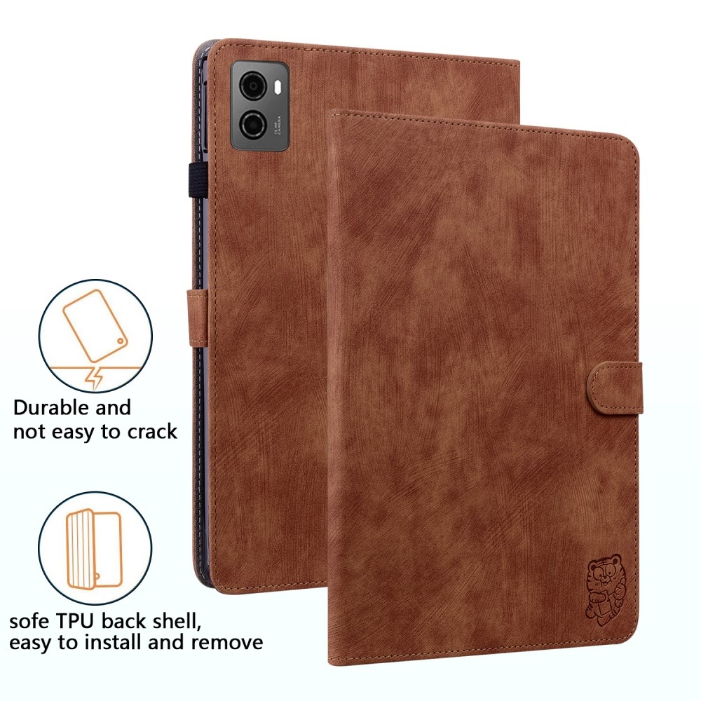 Lenovo Legion Tab 8.8 (2. generációs) - barna színű, zárható táblagép tok