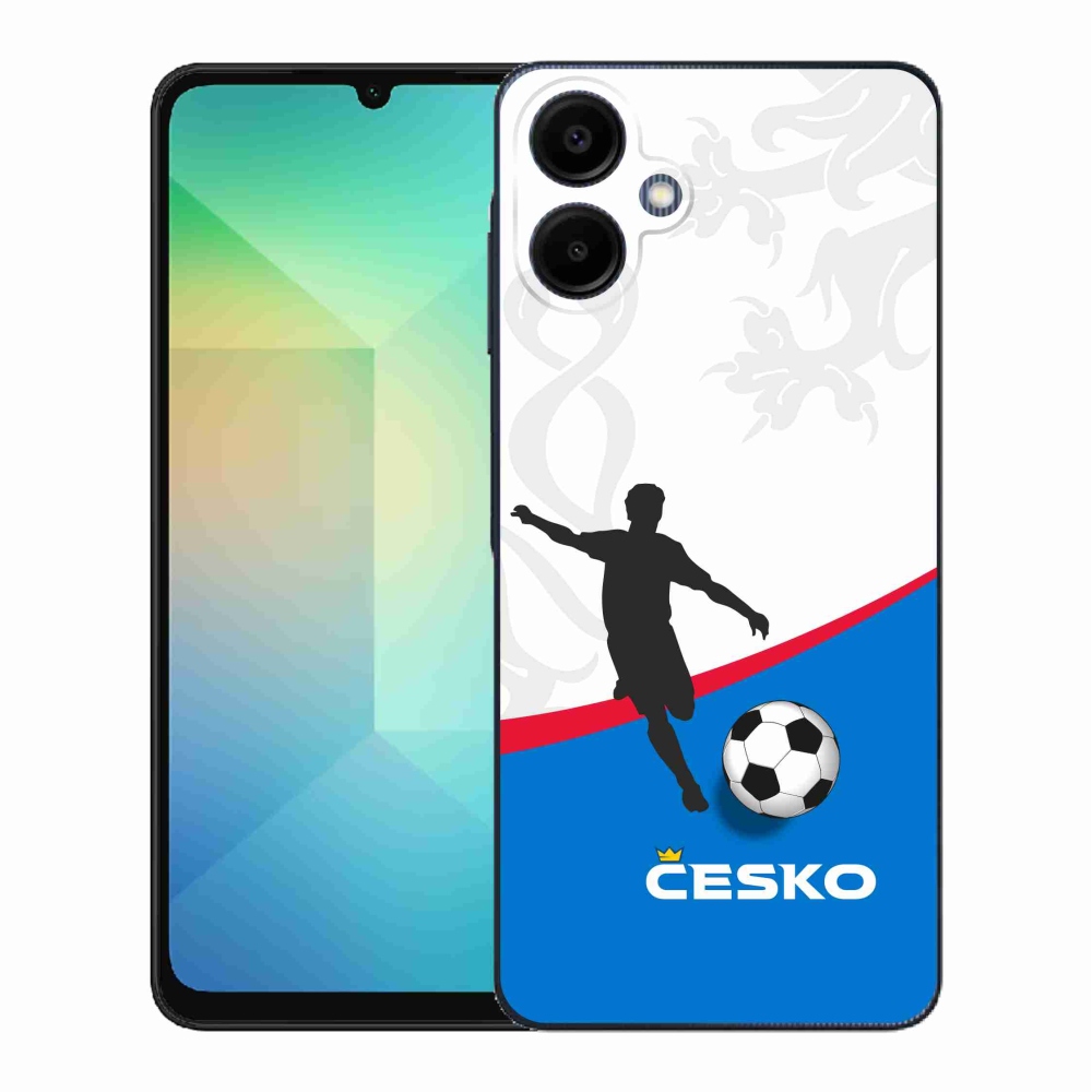 Gél borítás mmCase Samsung Galaxy A06 4G - futball Csehország 1