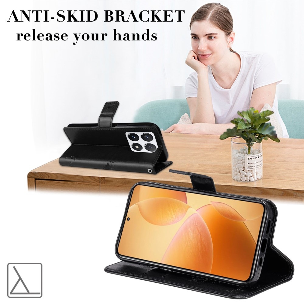 Fák könyve tok Xiaomi 14T Pro - fekete