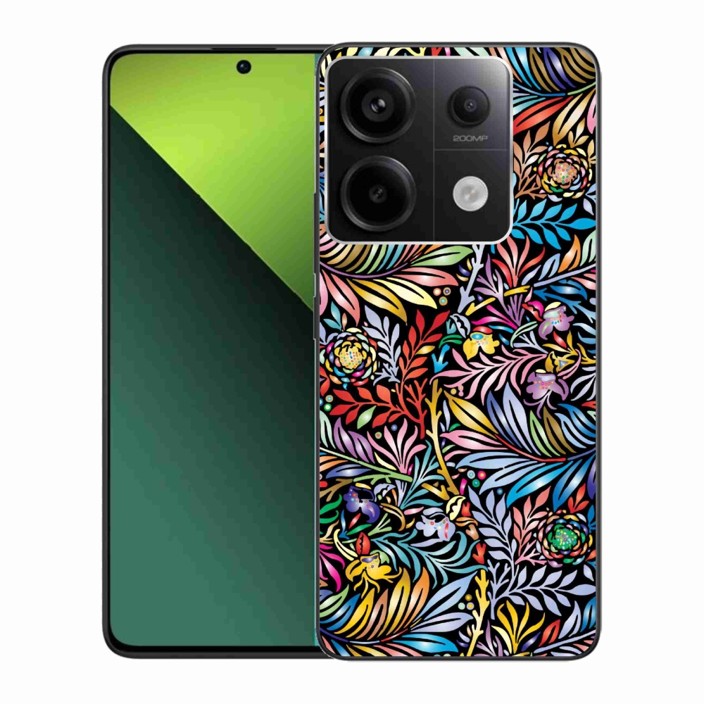 Gél borítás mmCase a Xiaomi Redmi Note 13 Pro 5G/Poco X6 5G számára - virágok 5