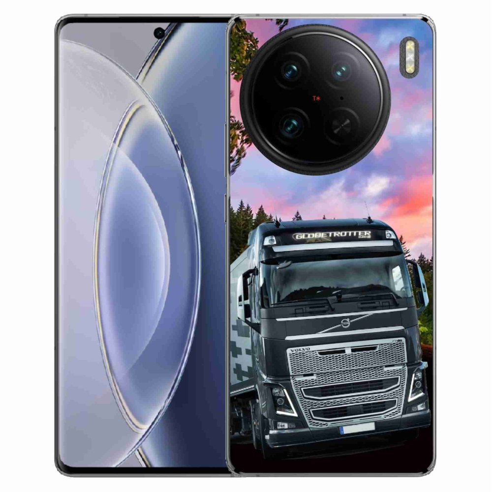 Gél borítás mmCase a Vivo X90 Pro készülékhez - teherautó 2