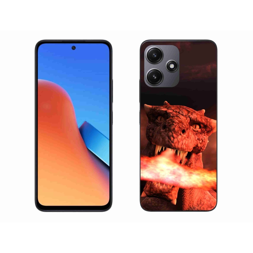 Gél borítás mmCase a Xiaomi Redmi 12 5G-hez - sárkány