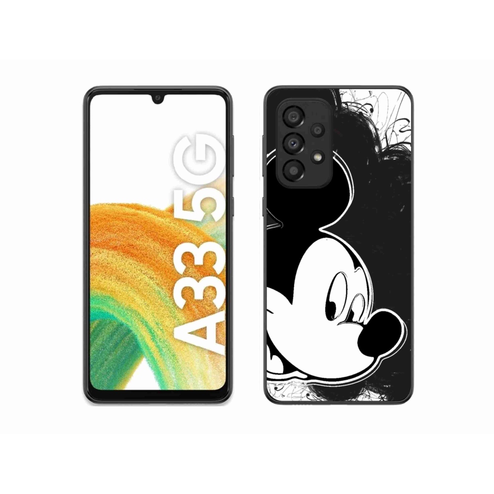 Gél védőhuzat mmCase Samsung Galaxy A33 5G - mickey egér 1
