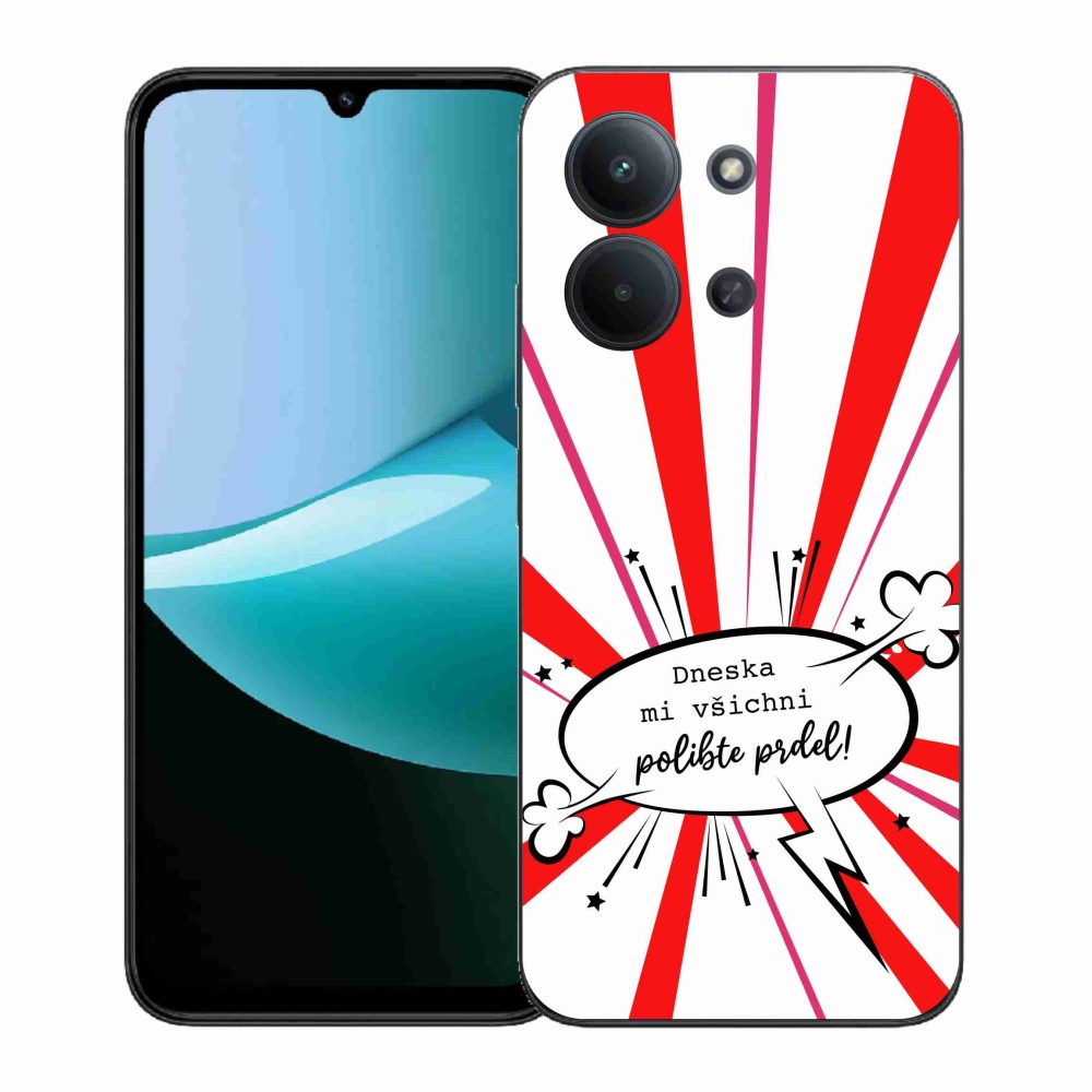 Gél borító mmCase a Xiaomi Redmi 15C 4G (171mm)/Poco C85 4G (171mm) - vicces szöveg 15 fehér háttérrel