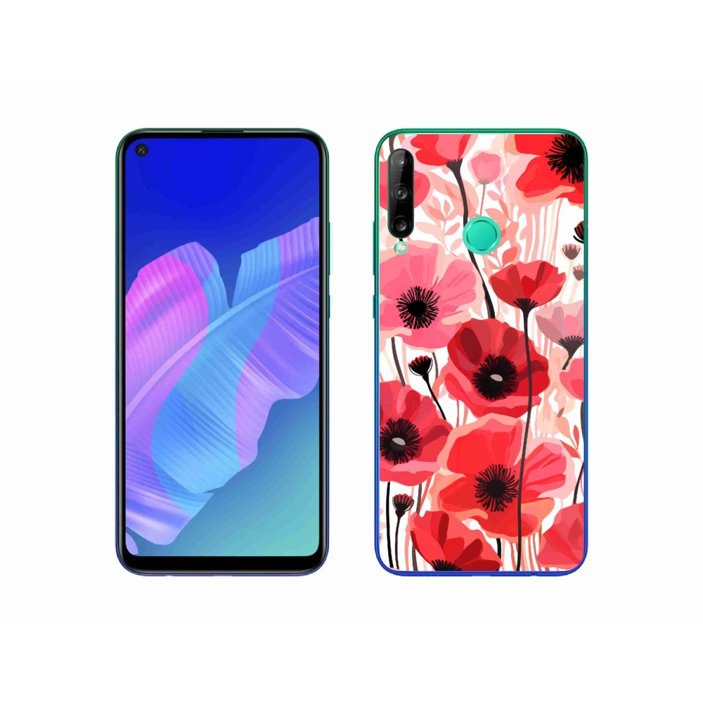 Zselés borítás mmCase a Huawei P40 Lite E - mákos 1