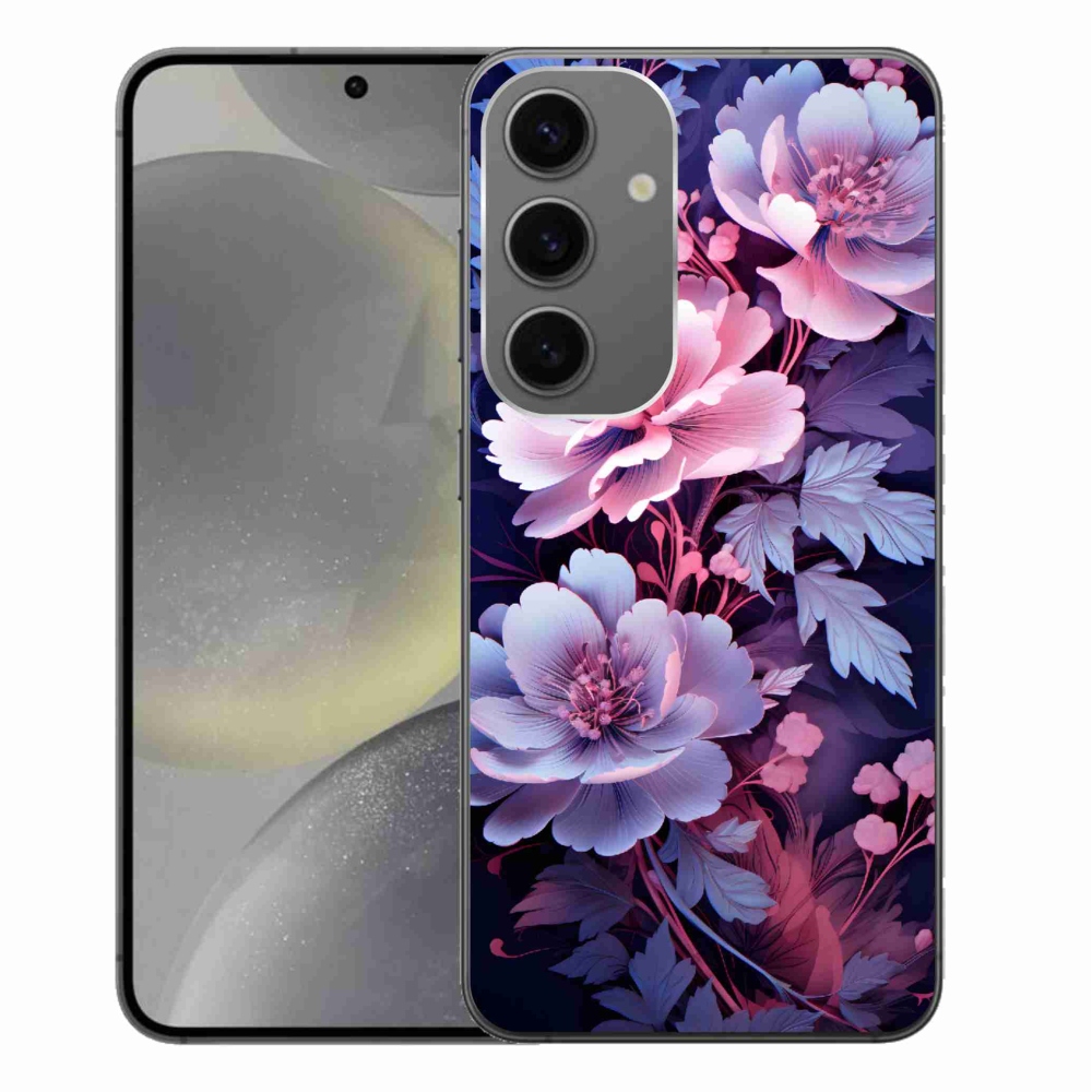 Zselés borítás mmCase Samsung Galaxy S24+ - virágok 11