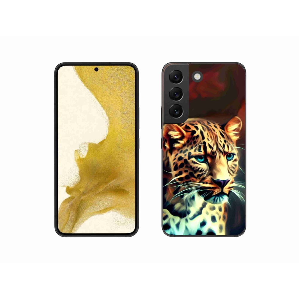Zselés borítás mmCase Samsung Galaxy S22 5G - leopárd