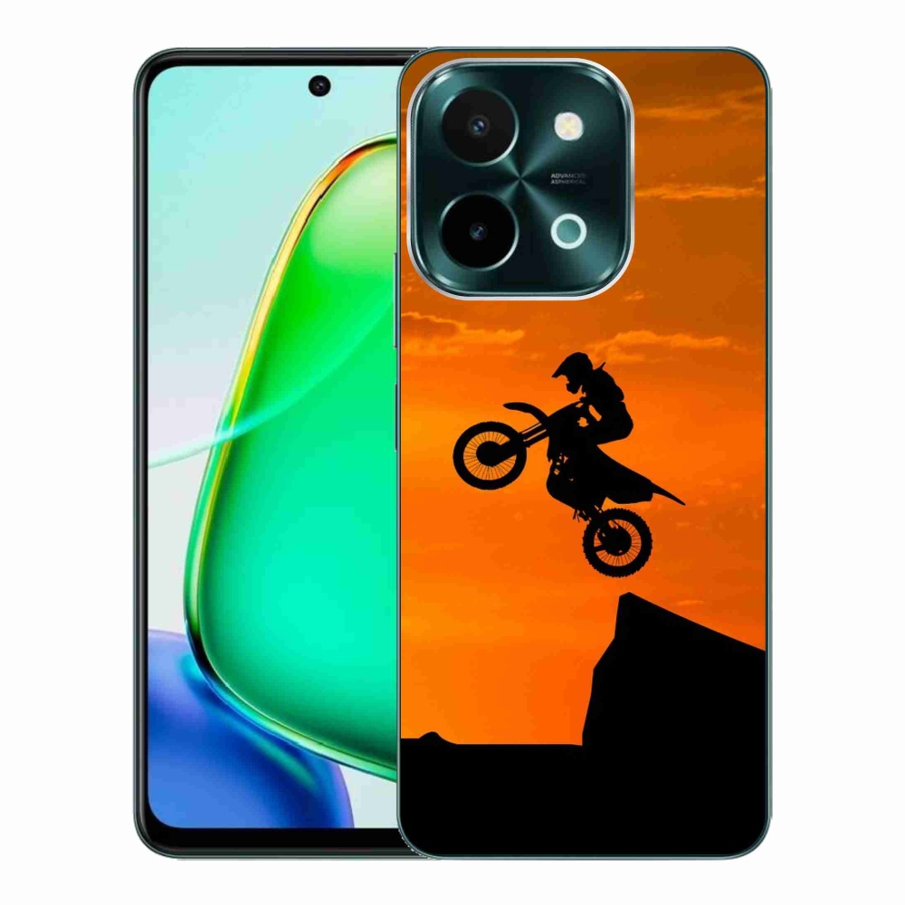 Zselés borítás mmCase a Vivo Y28-hoz - motocross