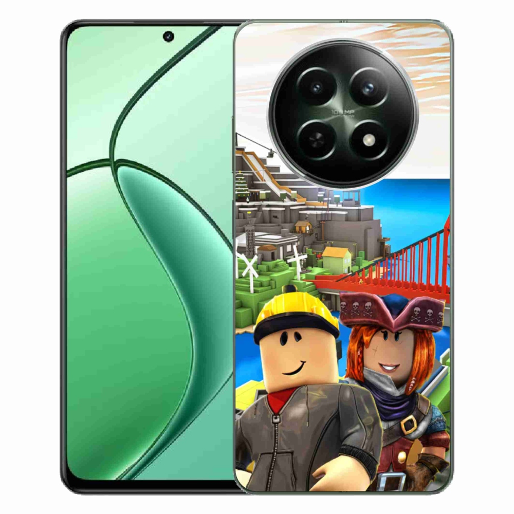 Gél borítás mmCase a Realme 12 5G/12x 5G számára - roblox 1