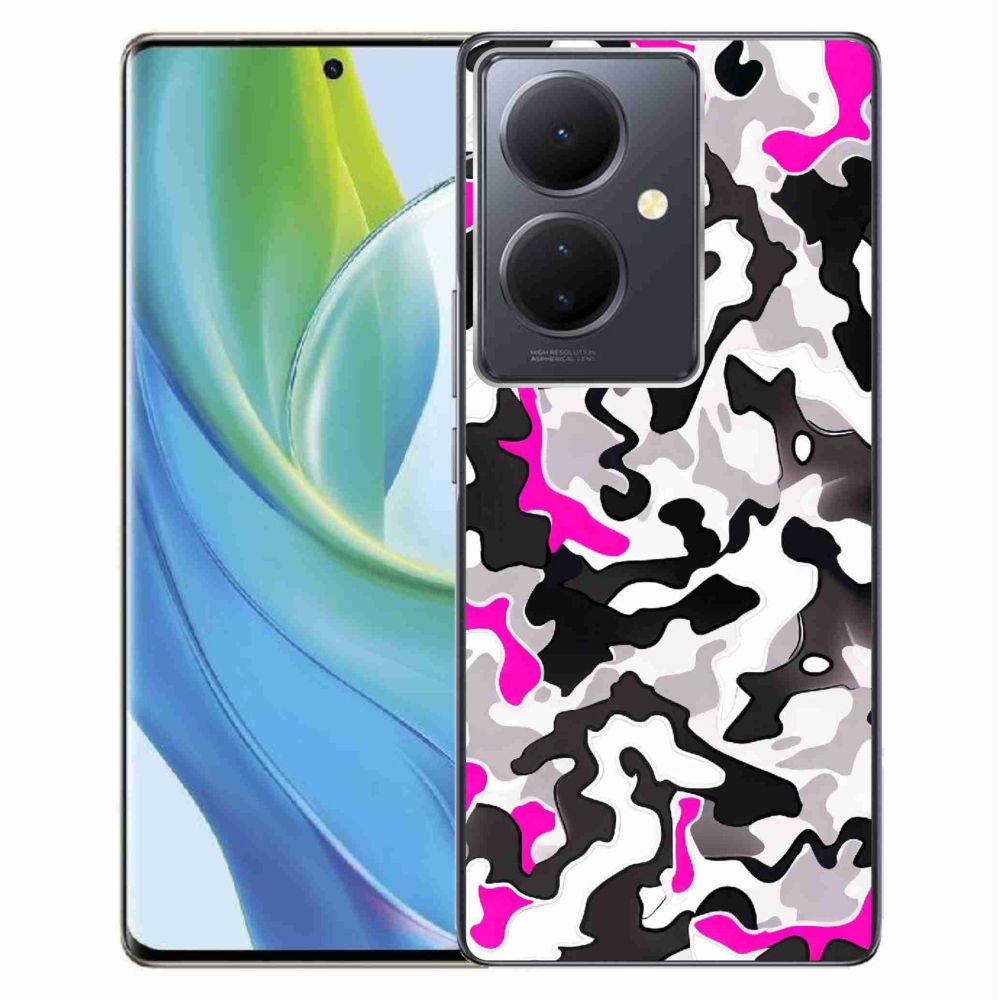 Gél borítás mmCase a Vivo V29 Lite 5G-hez - álcázó minta 5