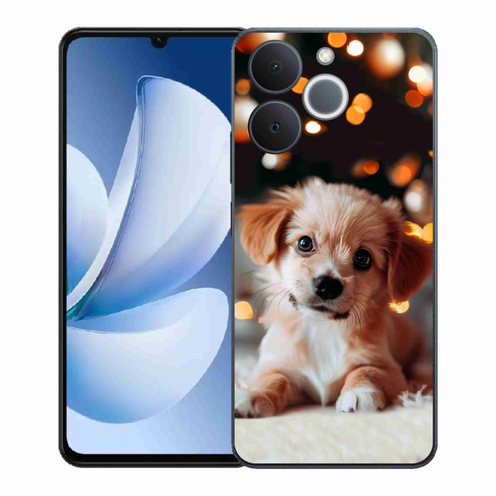 Zselés borítás mmCase a Realme Note 70T-hez - kölyökkutyakék