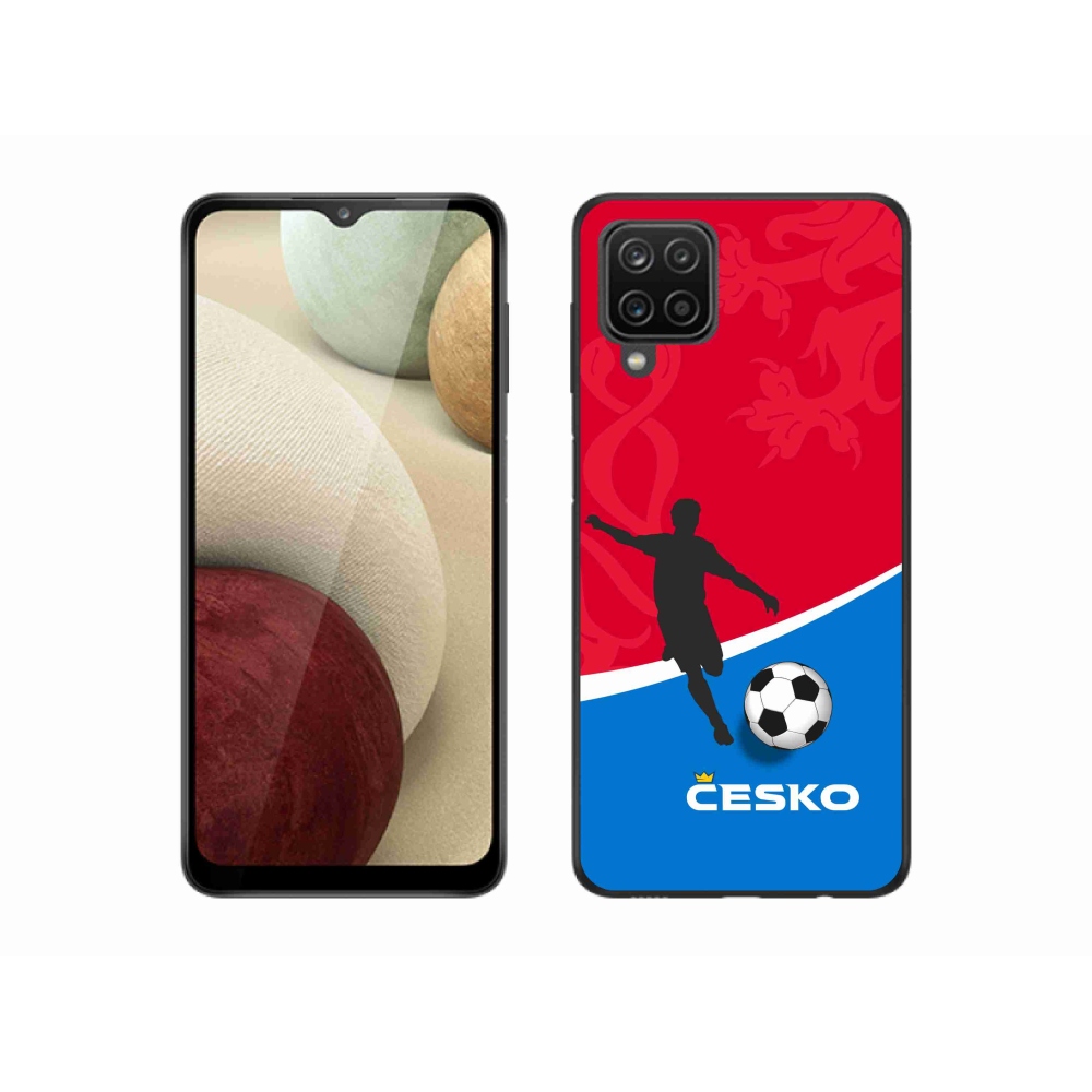 Gél borítás mmCase Samsung Galaxy M12 - foci Csehország