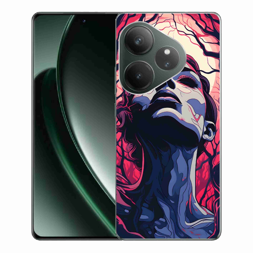 Gél borítás mmCase a Realme GT 6 5G/GT 6T 5G számára - absztrakt felület