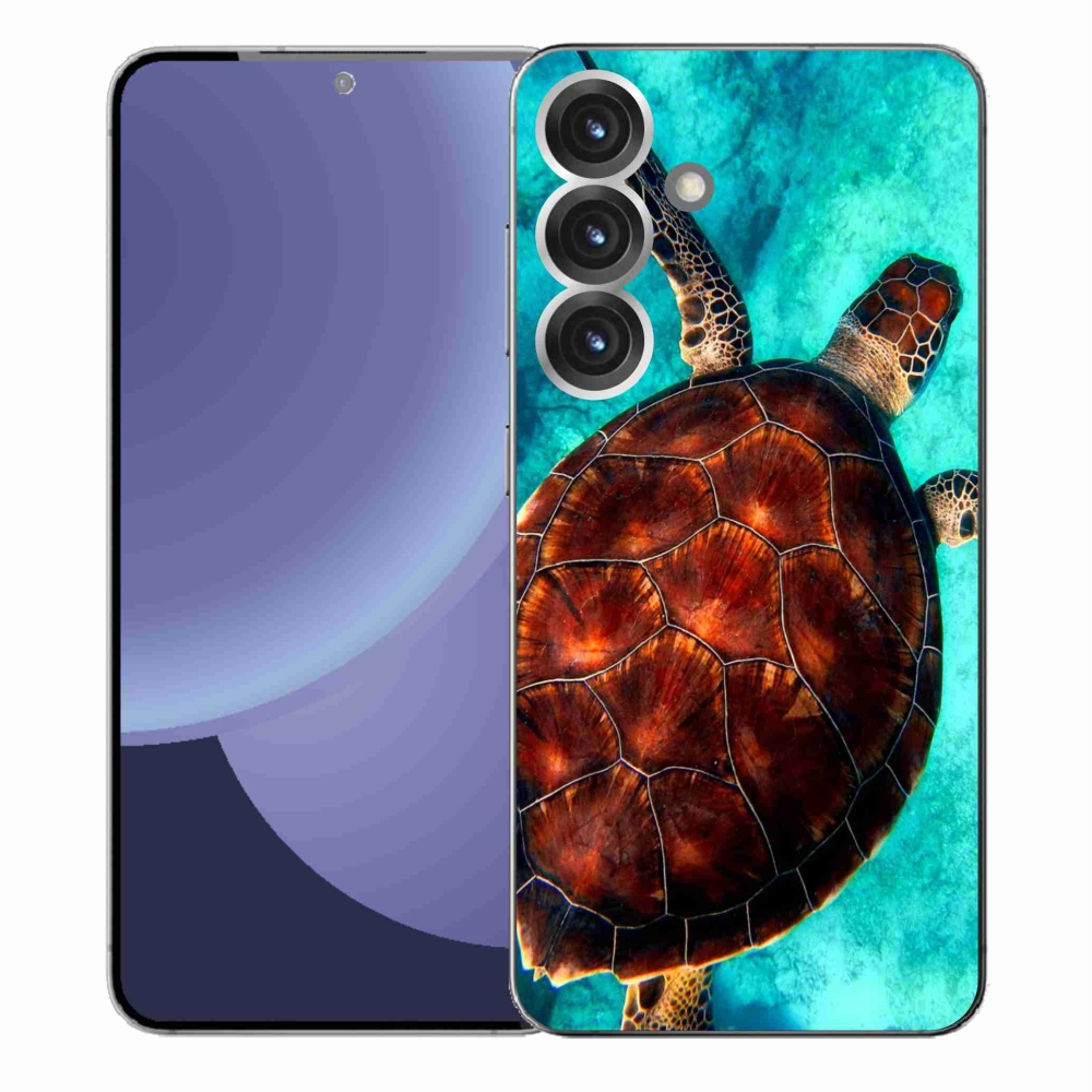 Gél védőhuzat mmCase Samsung Galaxy S25+ - teknősbéka