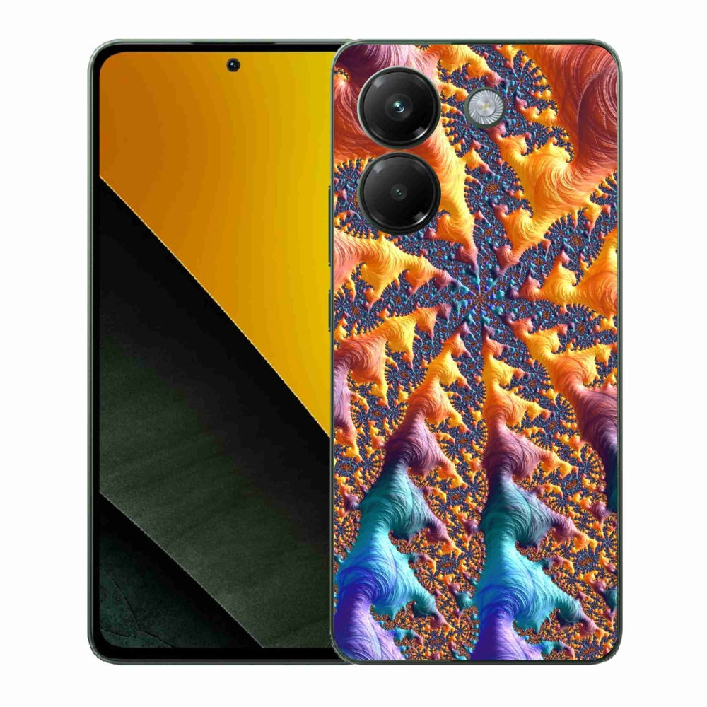 Gél borítás mmCase a Xiaomi Poco M7 Pro 5G számára - absztrakt motívum 23