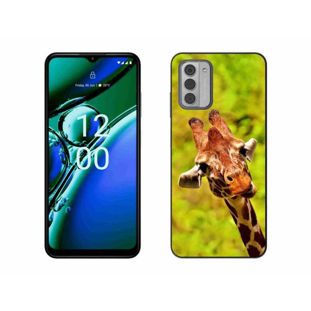 Zselés borítás mmCase a Nokia G42 készülékhez - zsiráf